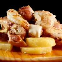 Pulpo asado en Gran Viana, Barrio Gótico
